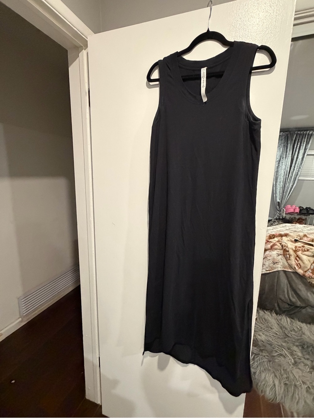Lululemon  Black Sleeveless Maxi Dress